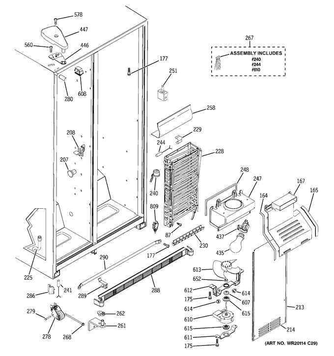 Diagram for GSF25JGCBBB