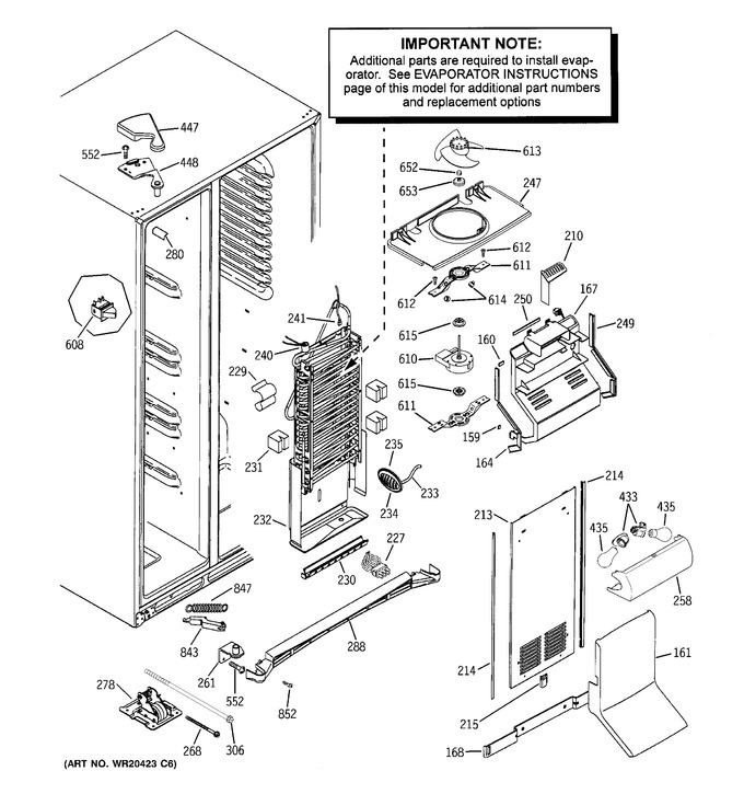 Diagram for PCE23TGXGFSS