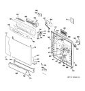 Diagram for 1 - Escutcheon & Door Assembly