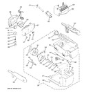 Diagram for 6 - Ice Maker & Dispenser