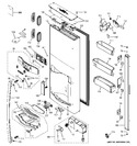 Diagram for 1 - Dispenser Door