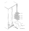 Diagram for 4 - Freezer Shelves