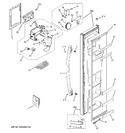 Diagram for 1 - Freezer Door