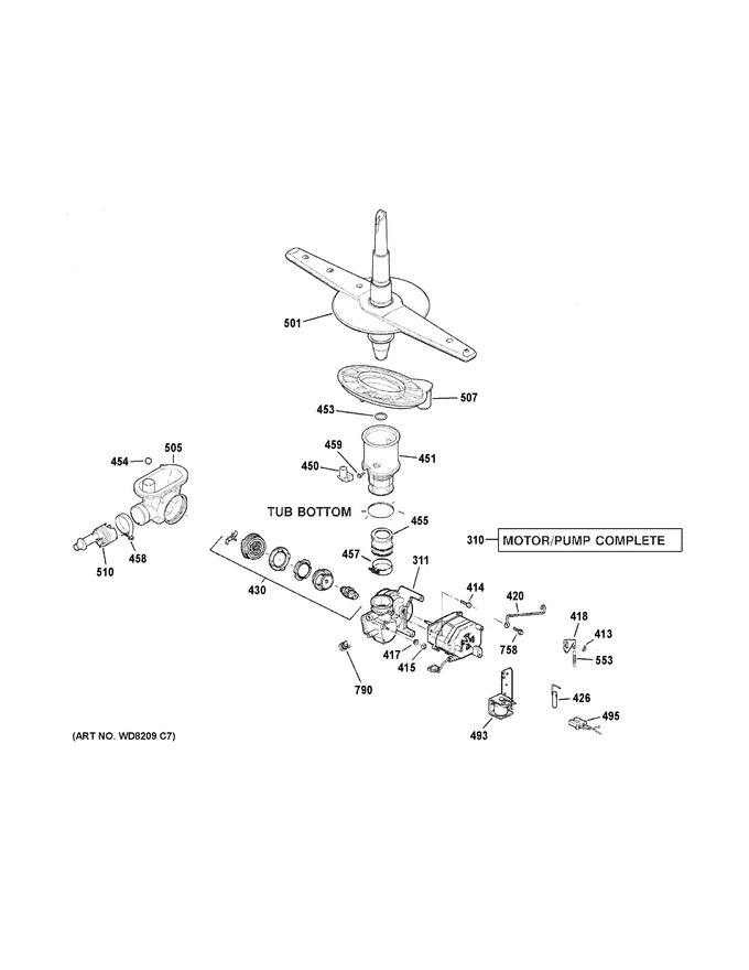 Diagram for GSC3500D00BB